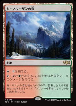 0374 【JP】 カープルーザンの森/Karplusan Forest TDC