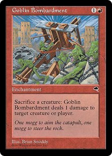 0179 【EN】 ゴブリンの砲撃/Goblin Bombardment TMP