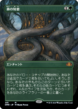 0441 【JP】 ■ボーダーレス■ 森の知恵/Sylvan Library DMR-BF